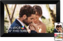 Frameo Digital Picture Frame 94% sRGB Stardust Black 15.6" WiFi 1920 * 1080