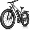 Electric Bike for Adults, 1000W Peak Ebike, 60Miles Electric Mountain Bike, 26" x 4'' Fat Tire Electric Bicycle with 48V 13AH Battery, Rear Rack, Fenders, Front Suspension, UL 2849 Certified