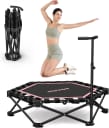 HXD-ERGO Rebounder Trampoline for Adults with Handle, 42''/48''
