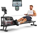 YOSUDA Rowing Machine for Home, Magnetic Rower with 16-Level Resistance