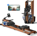 Merach R280 Water Rowing Machine, Foldable & Space-Saving, 400lbs Capacity