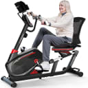 HARISON Recumbent Exercise Bike for Seniors, 16 Levels, Quiet, 400 lb Capacity