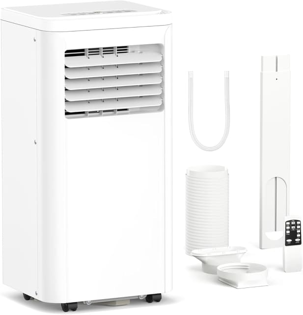 Electactic Portable Air Conditioner with 4 Modes for Rooms up to 450 Sq. Ft