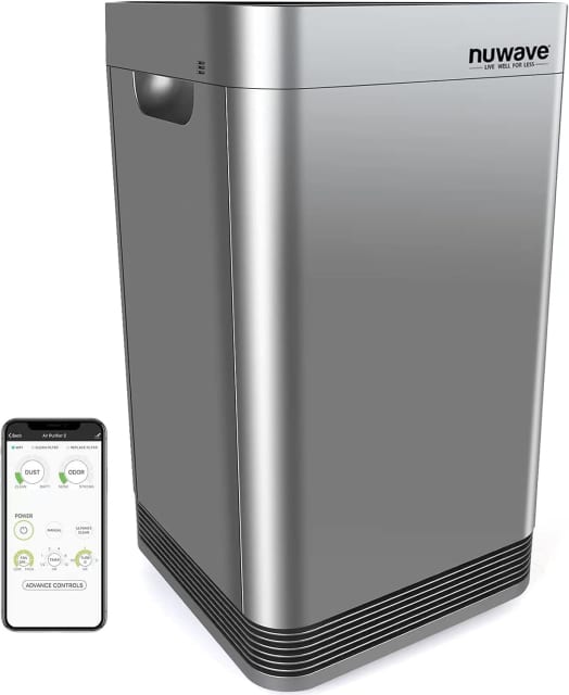 Nuwave OxyPure Ultra Clean Air Purifier for Extra Large Room, Office