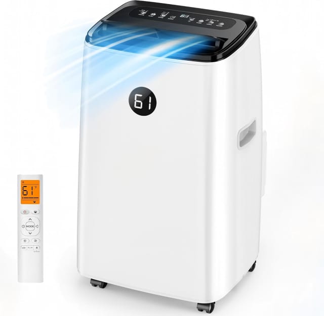 14000 BTU Portable Air Conditioners, 3-in-1 Floor Stand Up Portable AC Unit