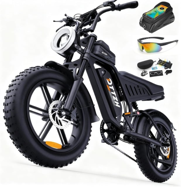 DTTZH F6/F6S/F6PRO Electric Bike with NFC, 5000/3000/2000W Max 60V 30Ah