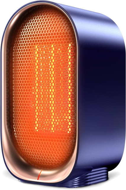 Space Heater, Portable Small Heater for Indoor Use, Quiet & Compact