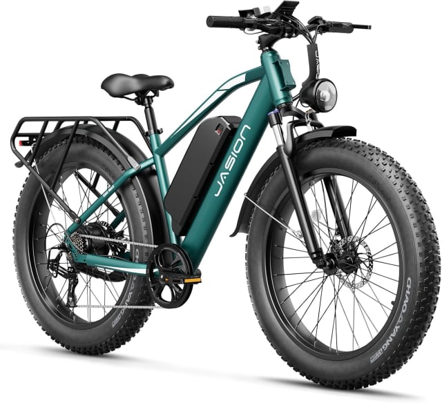 Jasion EB5 MAX Electric Bike for Adults 2000W Peak Motor, 48V 15Ah Battery