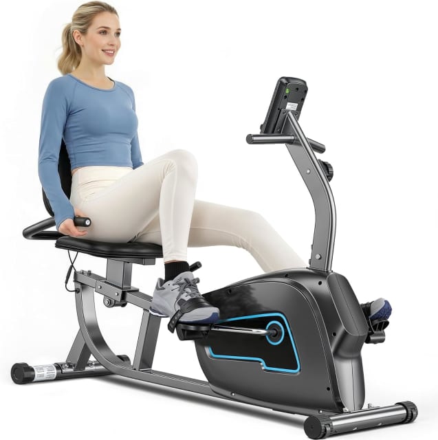 BODIOO Recumbent Exercise Bike for Seniors