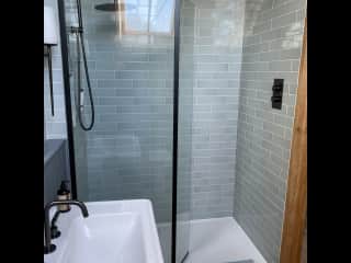 En suite bathroom