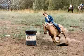 My gymkhana horse Tango