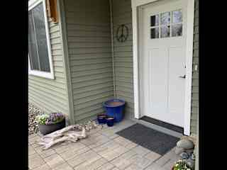 the front door