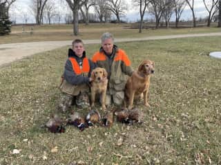 After the pheasant hunt