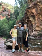 Summer of 2018. Hiking with my parents in Sedona, AZ.