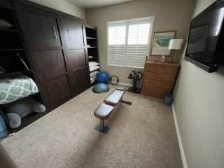 Guest Room 2 with Murphy Bed up