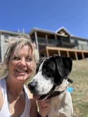 Helping mom around the homestead.