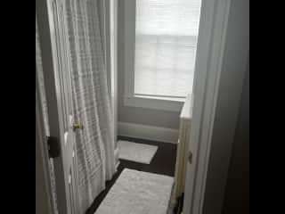 Second bathroom upstairs which you will use