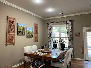 Dining- open plan with living room & kitchen on main level