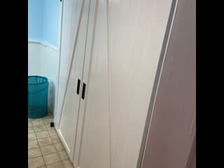Laundry closet - in main bathroom.