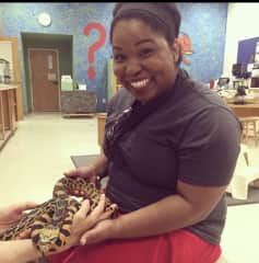 Does holding a snake make me brave?
