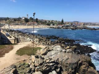 The beach - La Playa de Las Cruces. (15 min walk)