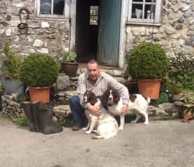 Robert with Otter and Morgan