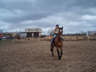 I wish I could be better in riding, I loved each time I tried it.