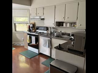 Kitchen from hallway.