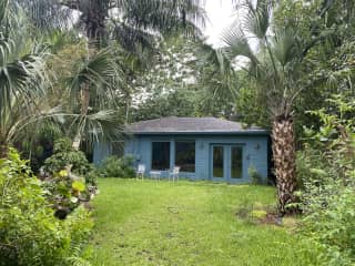 Front of the cottage.