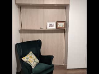 Comfy reading nook (or murphy bed!)