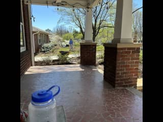 Sitting on the Porch