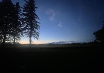View at the back of the house