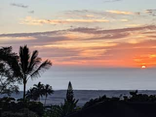 Sunset off lanai