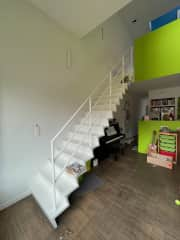 Stairs to the first floor