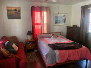 Two bed choices, sleep downstairs in our Sleep Number bed