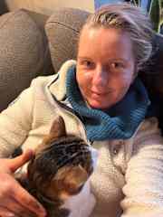 Lovely Pablo, likes cuddles, during last sitting