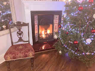 Front lounge overlooking village green