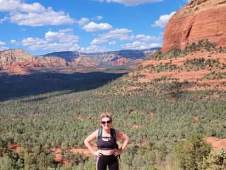 Exploring beautiful Sedona.