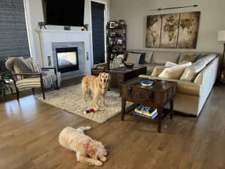 Main living room when you enter the house.