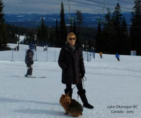 On the slopes with Joey in the Okanagan BC