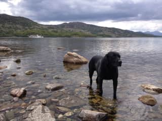 Tatu at Loch Catherine