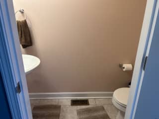 2nd floor powder room