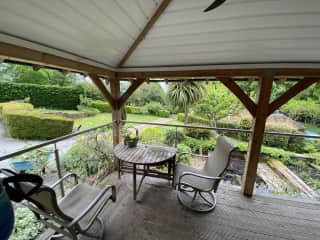 the deck /veranda