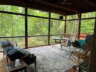 Lovely screened in porch