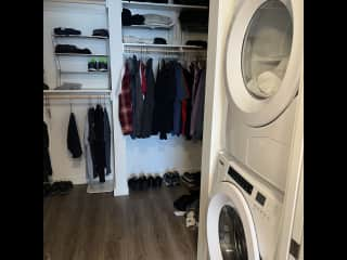 Full size washer & dryer