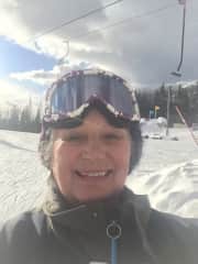 I love skiing!