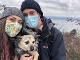 Adventuring near Lake Geneva with Cookie