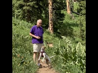 She’s a great trail dog!