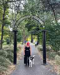Walks with Nello in the Summertime.