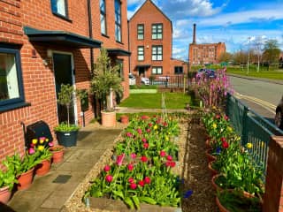 Entry and front garden